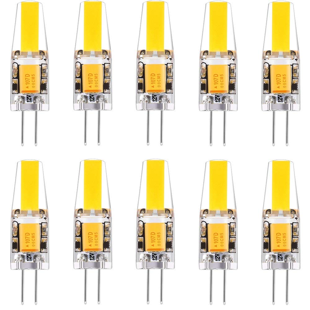 G4 Bulb Bi-Pin COB LED, 12V 2W 3000K(Warm White)